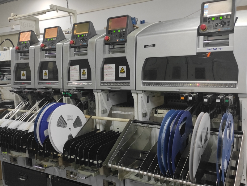 Wetech Electronic Technology Limited สายการผลิตของผู้ผลิต