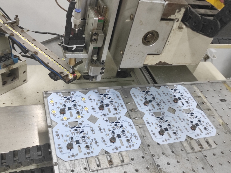 Wetech Electronic Technology Limited สายการผลิตของผู้ผลิต