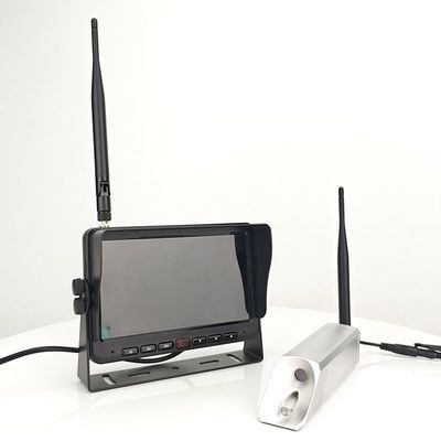 2412MHz - 2484MHz ระบบกล้องไร้สายรถยก 7 นิ้ว