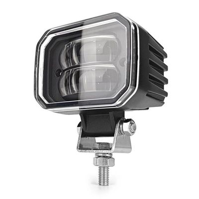 10V - 80V โฟร์คลิฟท์ แสงเขตแดง 30W LED โฟร์คลิฟท์ ไฟความปลอดภัยด้วยสแตนเลส