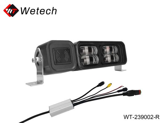 10-60V DC ระดับความดันการทํางาน ไฟฉายเตือน LED สําหรับระบบป้องกันการชนของรถยก