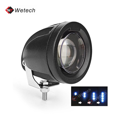 ไฟฟอร์คลิฟท์สีฟ้าที่กําหนดเอง 8W ไฟความปลอดภัยสีฟ้า IP67