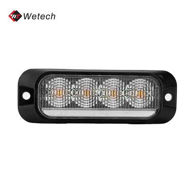 ไฟเตือนแบบกระพริบด้านข้าง 12V - 24V LED ไฟสัญญาณเตือน IP67