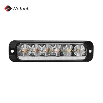 ไฟไซเรนฉุกเฉิน LED ความสว่างสูงสำหรับรถบรรทุก ไฟฉุกเฉิน LED 18W