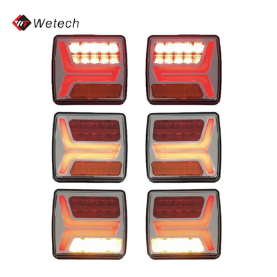 ชุดแสงรถยนต์เรนด้าร์ที่กําหนดเอง 4.2V ไฟท้ายแม่เหล็กสําหรับรถยนต์เรนด้าร์
