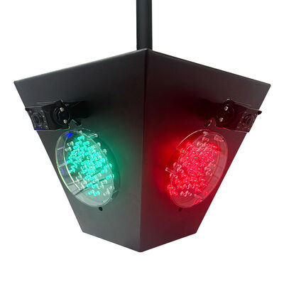 ไฟโซนสีแดงสำหรับรถยกอัจฉริยะ AI พร้อมไฟ AC 100-220v และโครงสร้างอะลูมิเนียมอัลลอยสำหรับยานพาหนะอุตสาหกรรม