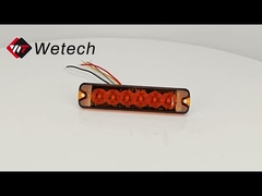 WT-10918 ไฟ LED สโตรบสำหรับรถบรรทุก IP67 ไฟฉุกเฉินสำหรับยานพาหนะ LED 18W พร้อมรูปแบบการกะพริบ