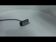 WT-T10909 IP67 แฟลช สตรอบ แอมเบอร์ LED ไฟ 12V 24V รถกระบะ สตรอบ ไฟ