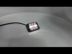 WT-10918-2 12-24V ไฟสตรอบเตือน LED IP67 ไฟสตรอบสําหรับรถบรรทุก