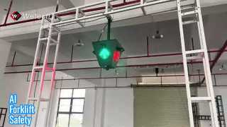 ไฟนิรภัยสำหรับรถยก AI ช่วยเพิ่มประสิทธิภาพคลังสินค้า