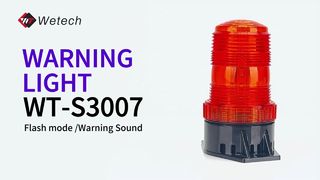 รถยก LED Beacon Light เสียงแจ้งเตือนความปลอดภัย IP67